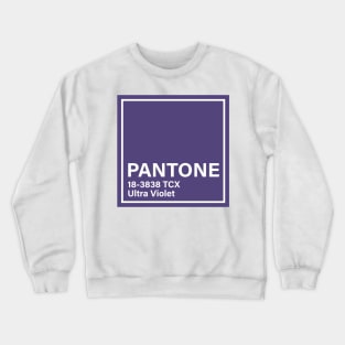 pantone 18-3838 TCX Ultra Violet Crewneck Sweatshirt